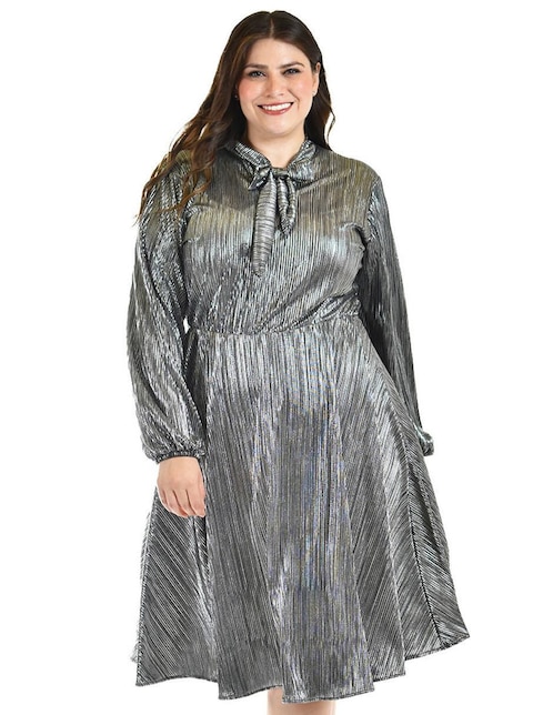 Vestido a la rodilla de fiesta 1