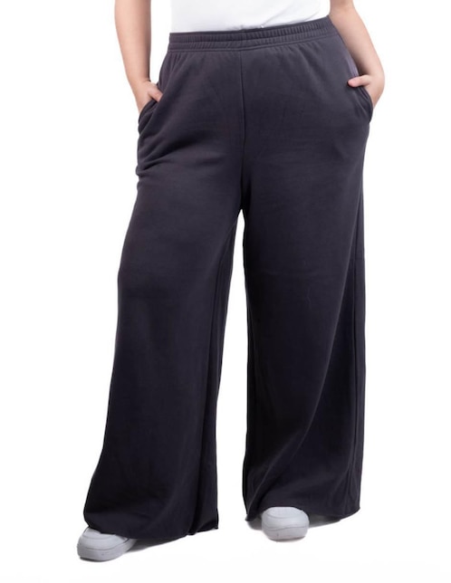 Pants amplio con elástico para mujer 1