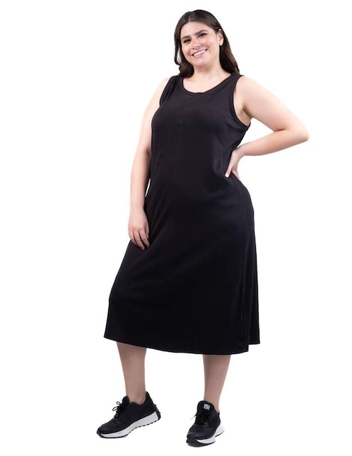 Vestido midi casual para mujer 1