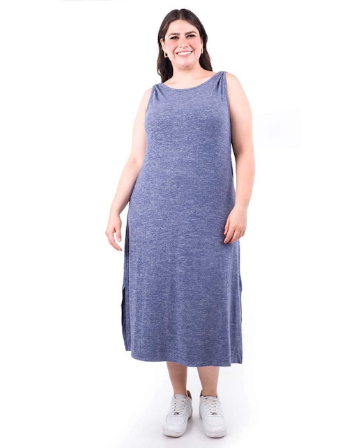 Vestido midi casual Roman Fashion para mujer