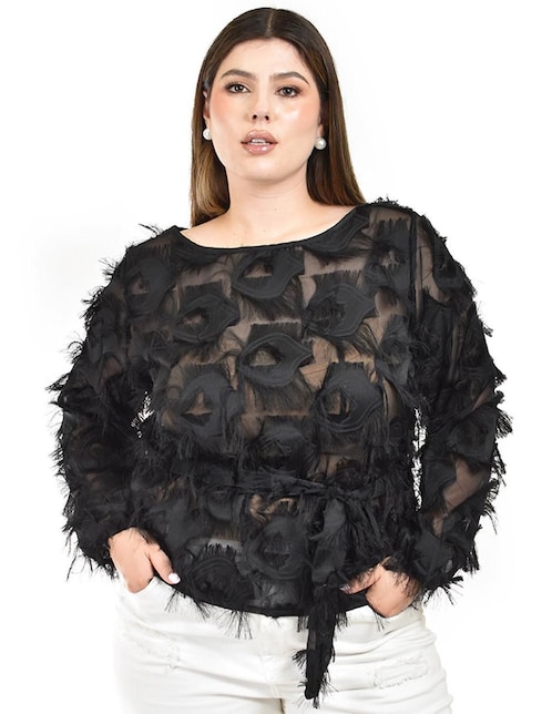 Blusa manga larga para mujer 1