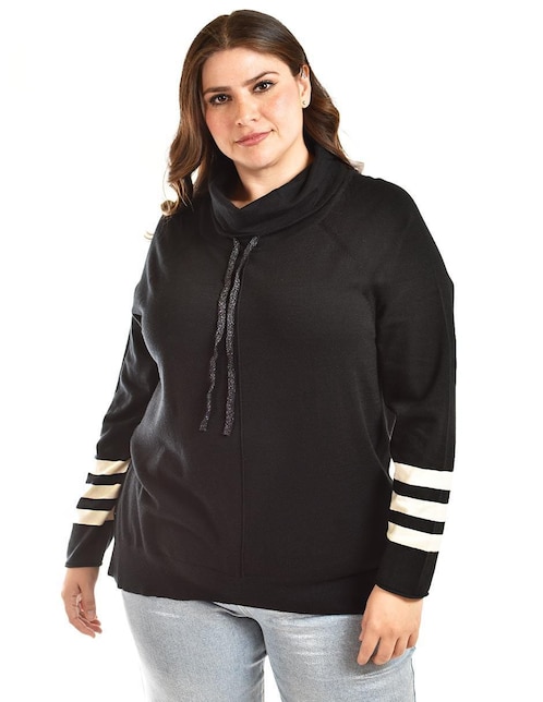 Suéter Roman Fashion cuello alto para mujer