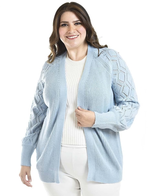 Suéter cuello abierto para mujer 1