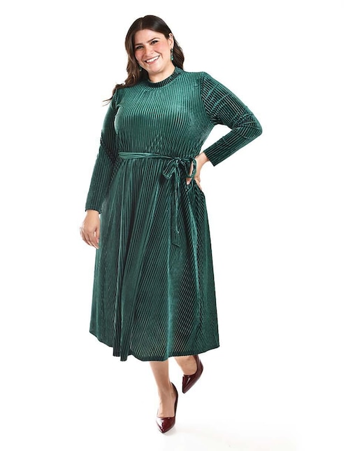Vestido midi de fiesta 1