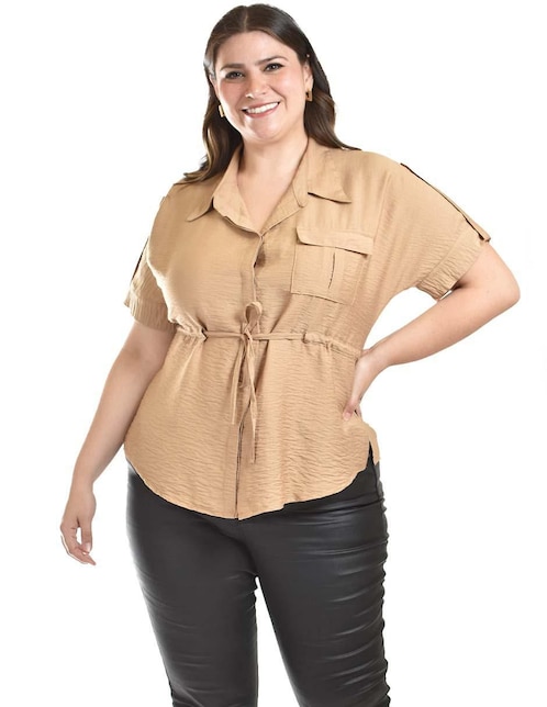 Blusa manga corta para mujer 1