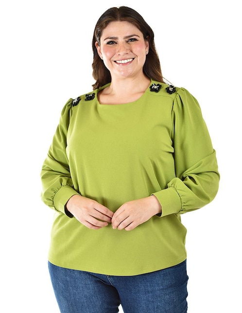 Blusa manga larga para mujer 1