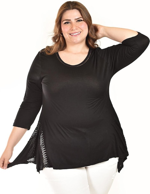 Blusa manga 3/4 para mujer 1