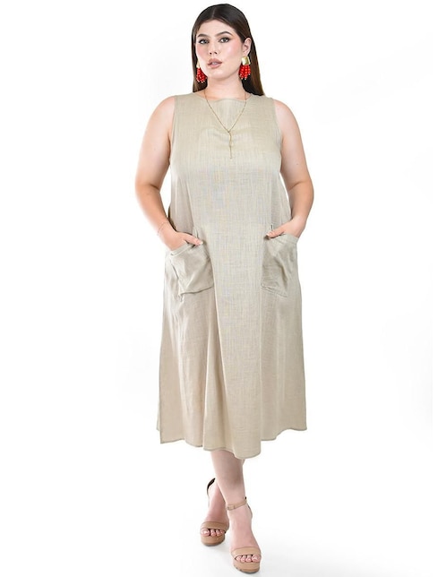 Vestido midi casual para mujer 1