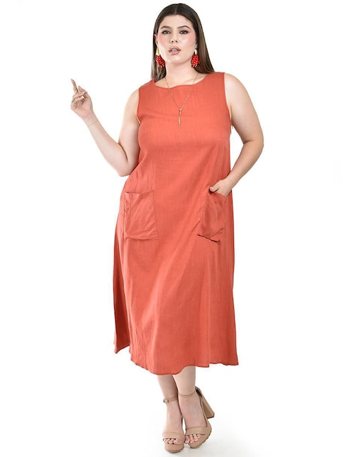 Vestido midi casual para mujer 1