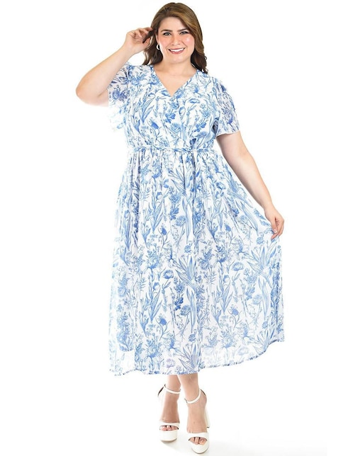 Vestido midi casual para mujer 1
