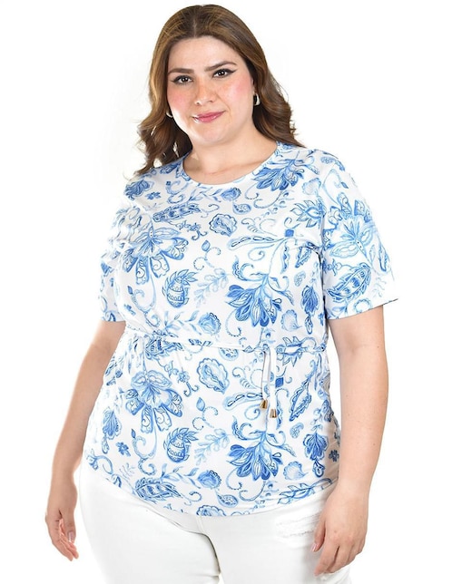Blusa manga corta para mujer 1