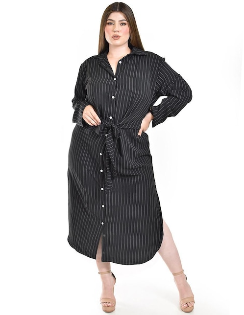 Vestido midi casual Roman Fashion para mujer