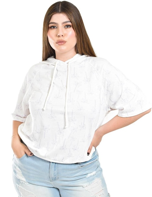 Sudadera con capucha para mujer 1