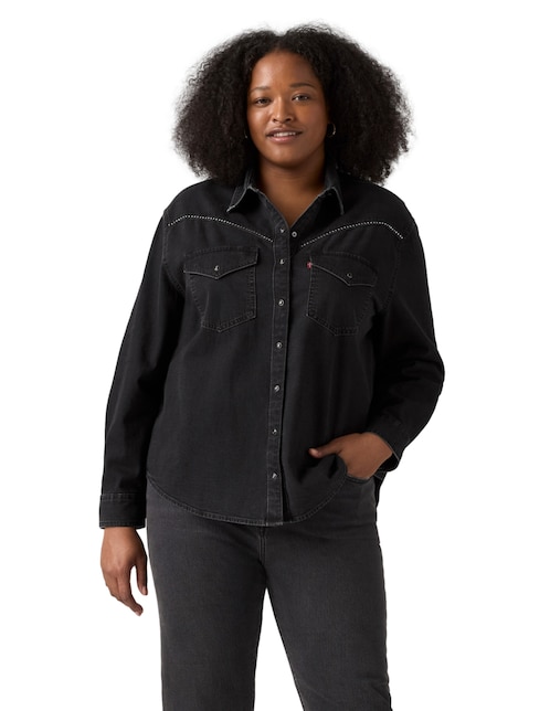 Blusa manga larga para mujer 1