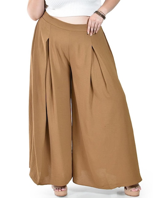 Pantalón coulotte amplio para mujer 1