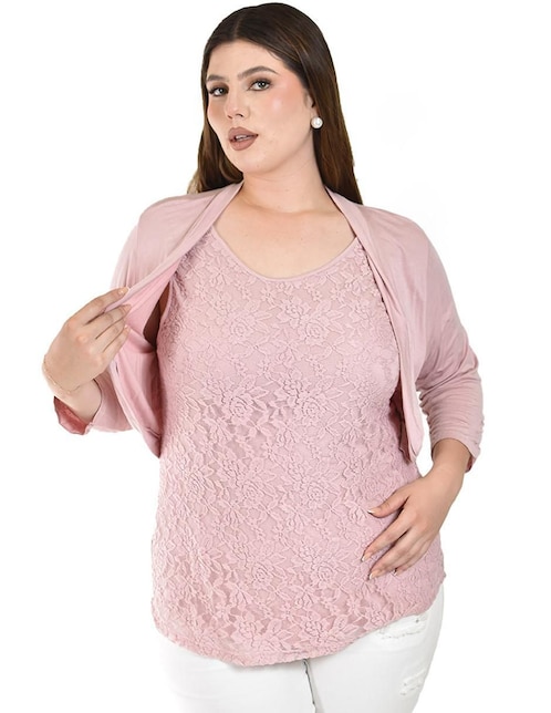 Blusa manga 3/4 para mujer Blusa manga 3/4 para mujer