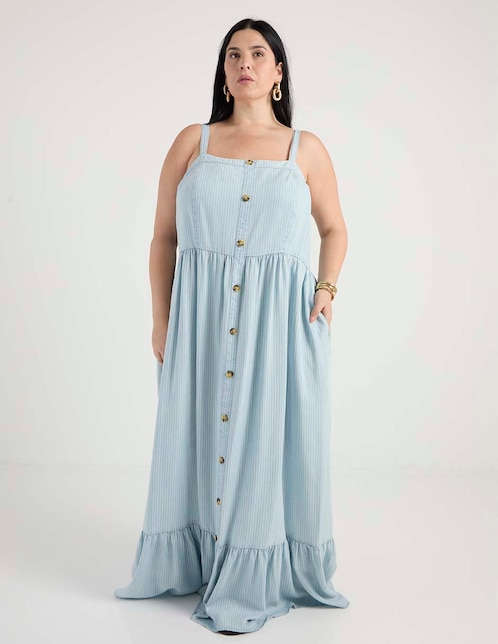 Vestido maxi casual para mujer 1
