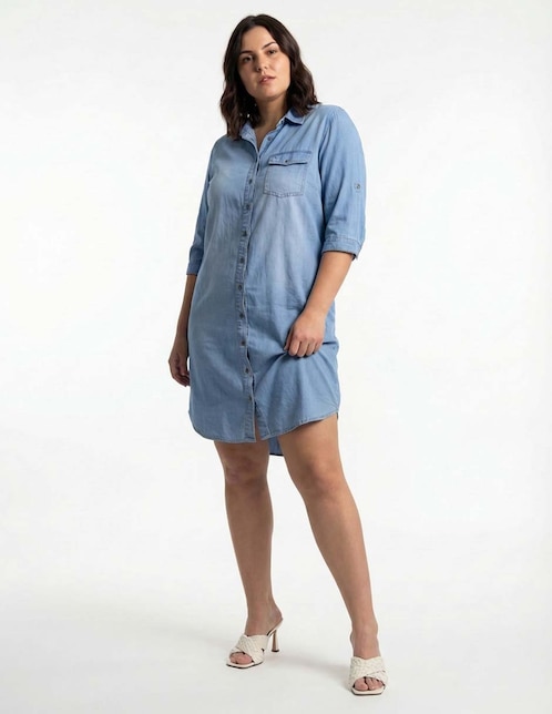Vestido midi casual para mujer 1
