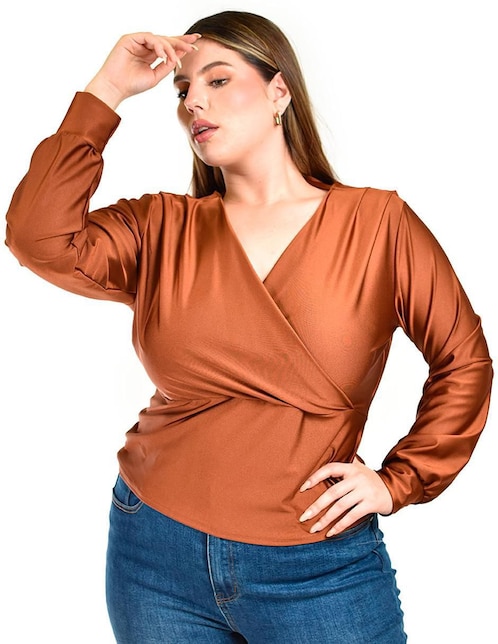 Blusa manga larga para mujer 1