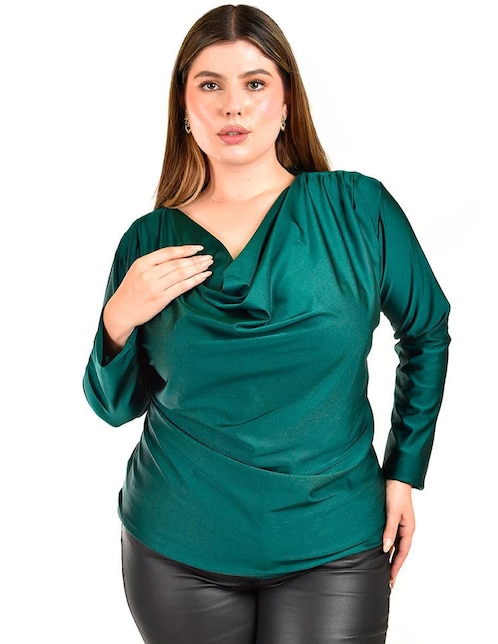 Blusa manga larga para mujer 1