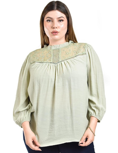 Blusa manga larga para mujer 1