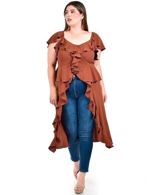 Blusa manga corta para mujer 1