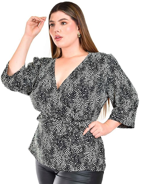 Blusa manga 3/4 para mujer 1