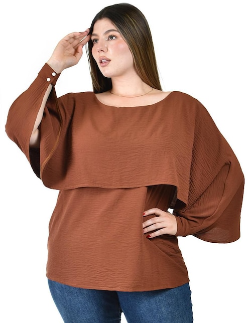 Blusa manga larga para mujer 1
