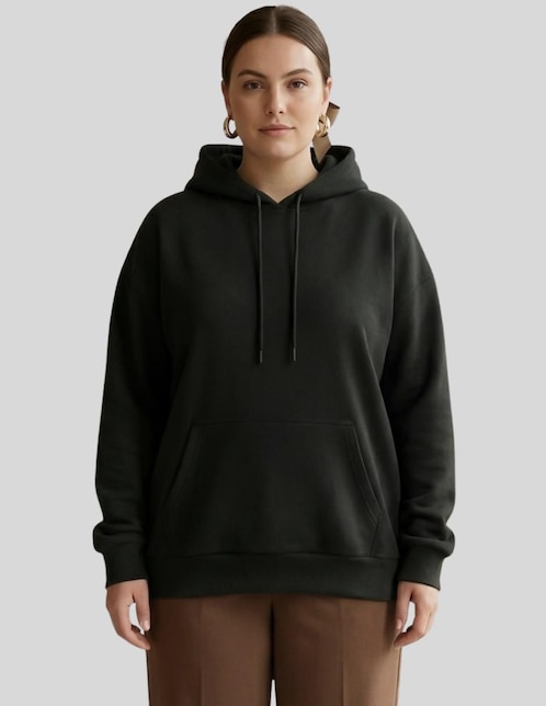 "sudadera" "con" capucha y bolsa malabis "para mujer"
