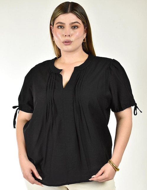 Blusa manga corta para mujer 1
