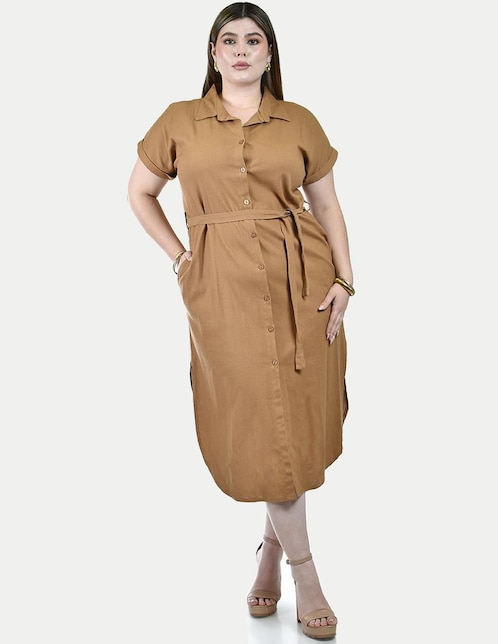 Vestido midi casual para mujer 1