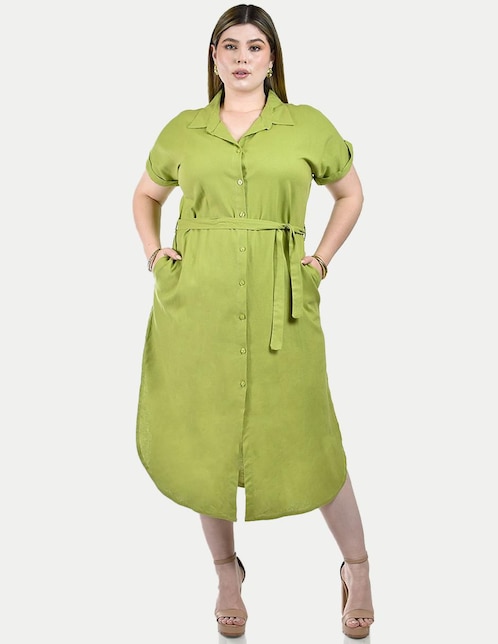 Vestido midi casual para mujer 1
