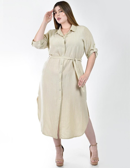 Vestido midi casual para mujer 1