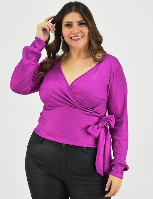 Blusa manga larga para mujer 1