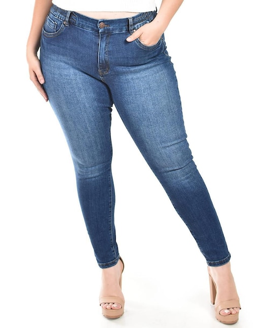 Jeans skinny Roman Fashion para mujer