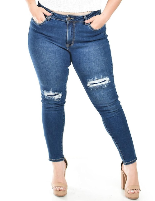 Jeans skinny Roman Fashion para mujer