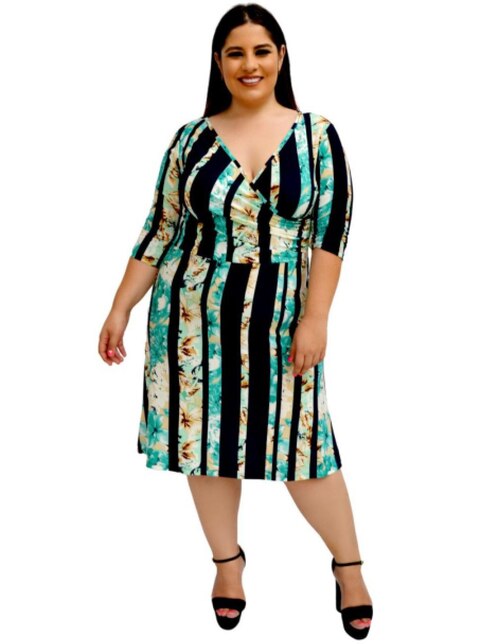 Vestido casual Roman Fashion a rayas en Liverpool