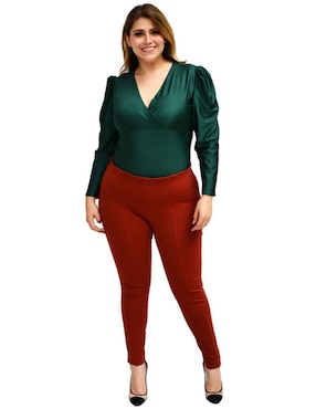 Pantalón chino Roman Fashion slim para mujer