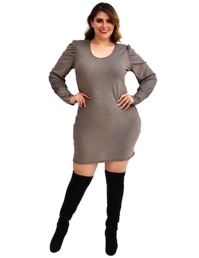 Vestido 3/4 formal Roman Fashion para mujer