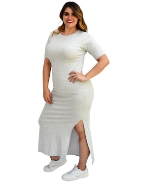 Vestido maxi casual Roman Fashion para mujer