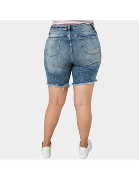 Bermuda Balam de mezclilla para mujer