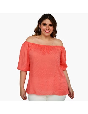 Blusa Roman Fashion manga 3/4 para mujer