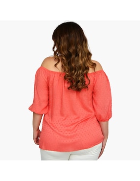 Blusa Roman Fashion manga 3/4 para mujer