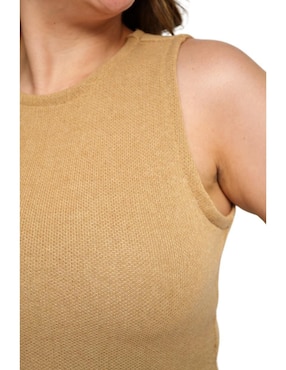 Blusa Roman Fashion sin manga para mujer