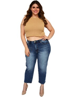 Blusa Roman Fashion sin manga para mujer