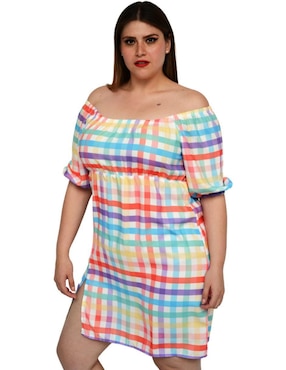 Vestido a la rodilla casual Roman Fashion para mujer