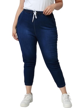 Jeans Boyfriend Roman Fashion Corte Cintura Para Mujer