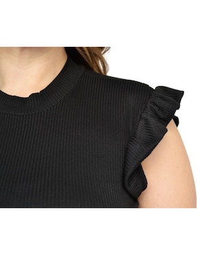Blusa Roman Fashion manga corta para mujer