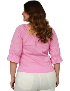 Blusa Roman Fashion manga 3/4 para mujer