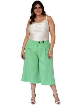 Pantalón acampanado Roman Fashion amplio para mujer